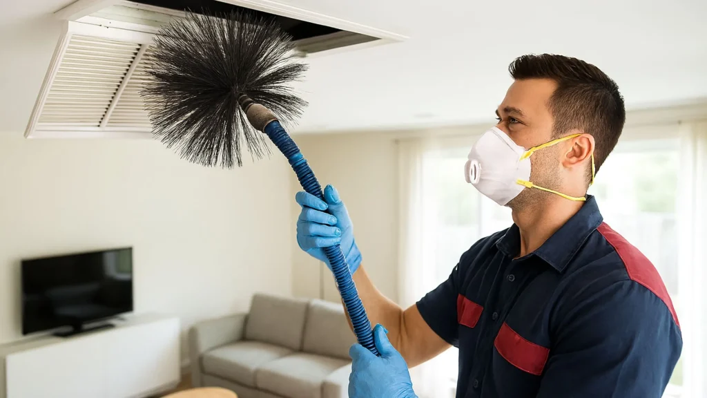 choosing the right time for cleaning