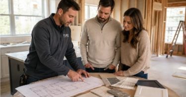 renovation contractor consulting homeowners in Cambridge Ontario